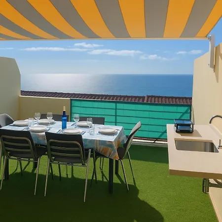 Encantador 120 M2 Vistas Al Mar Y Montana Apartmán